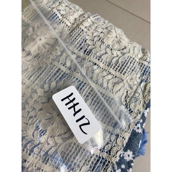 Bluevelvet Patchwork Poncho Top size M/ L Artsy Hippie Lagenlook Boho Peasant - Picture 12 of 16